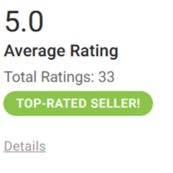 33, 5 Star Ratings as of 14 September, 2025. - Picture 1 of 1